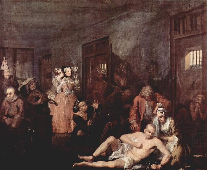 Der Lebensweg eines Wustlings, William Hogarth